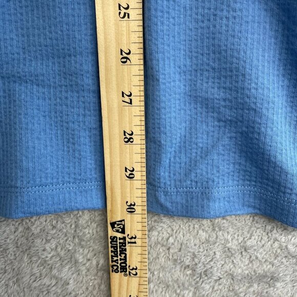 NEW Scotch & Soda Men's XL Blue Textured Cotton T-Shirt - Picture 6 of 11